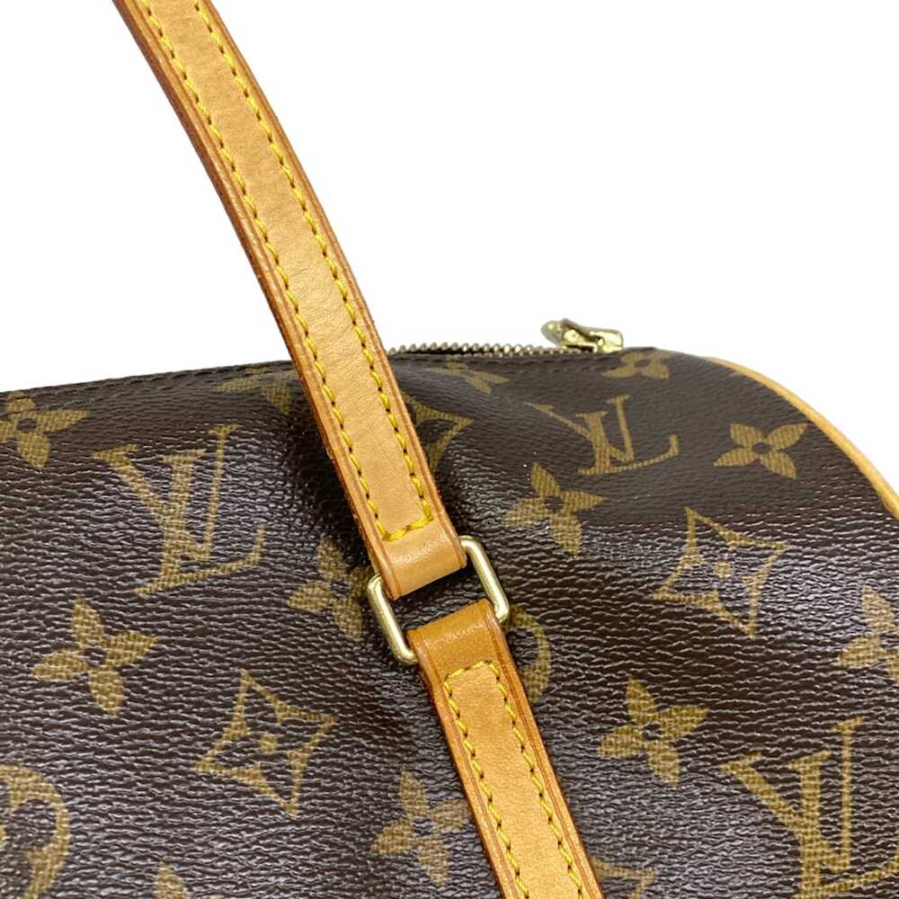 Louis Vuitton Papillon 30 Monogram Handbag M51385 Dark Brown Light Brown - Picture 11 of 15